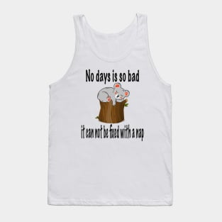 Napping Koala Tank Top